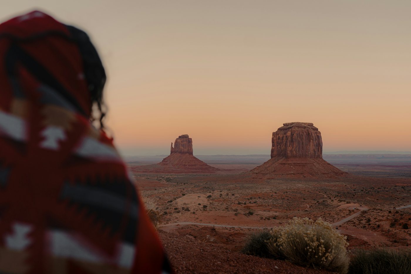 Monument Valley at sunset, Navajo Nation